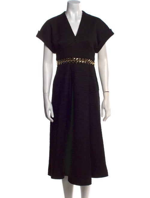 Rebecca Vallance V-Neck Long Dress