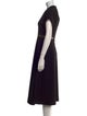Rebecca Vallance V-Neck Long Dress
