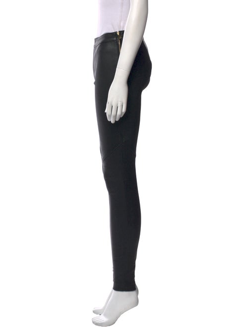 Rebecca Vallance Lamb Leather Skinny Leg Pants