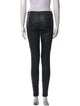 Rebecca Vallance Lamb Leather Skinny Leg Pants