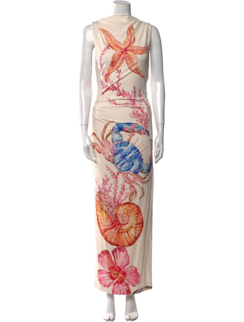 Rebecca Vallance Printed Long Dress