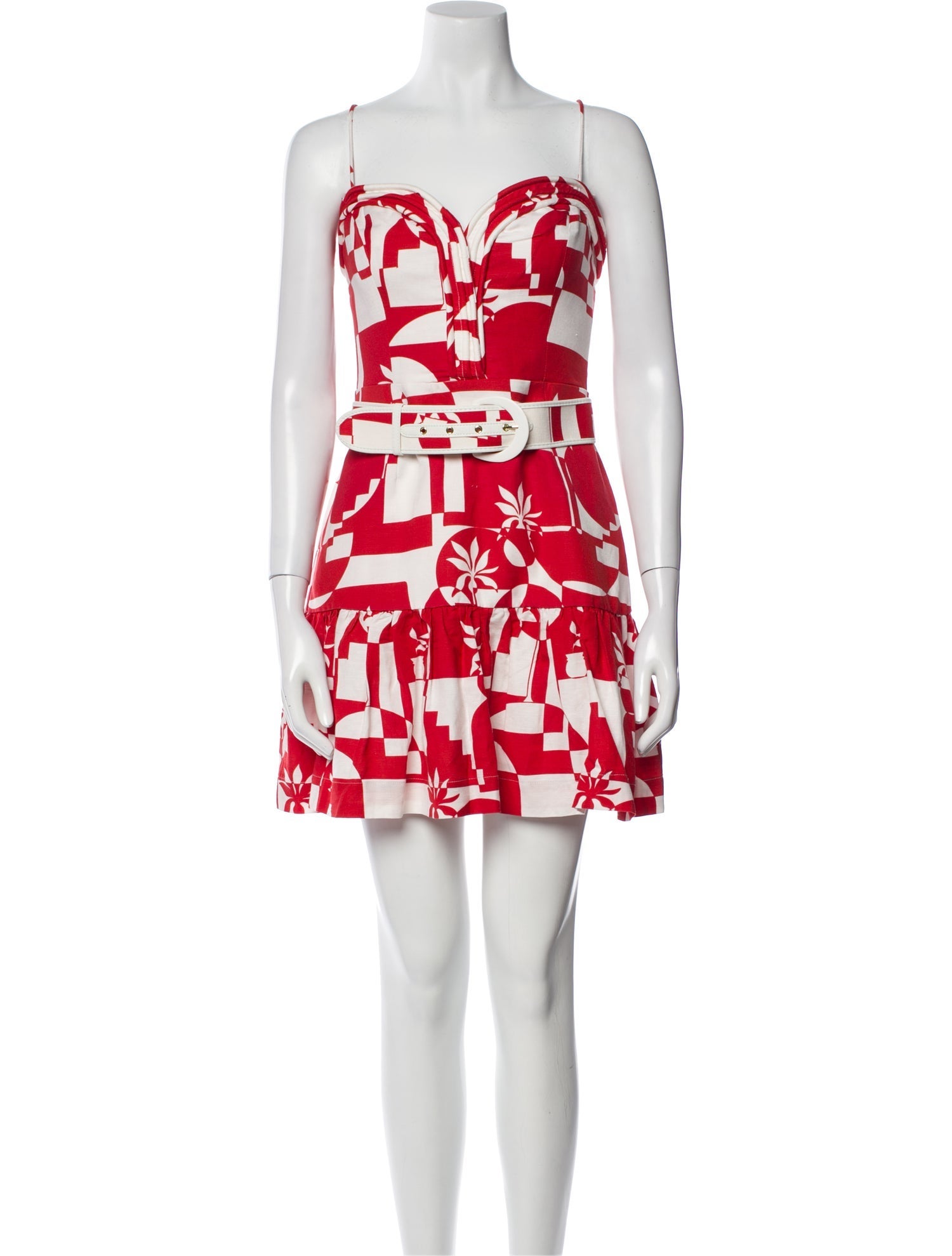 Rebecca Vallance Printed Mini Dress