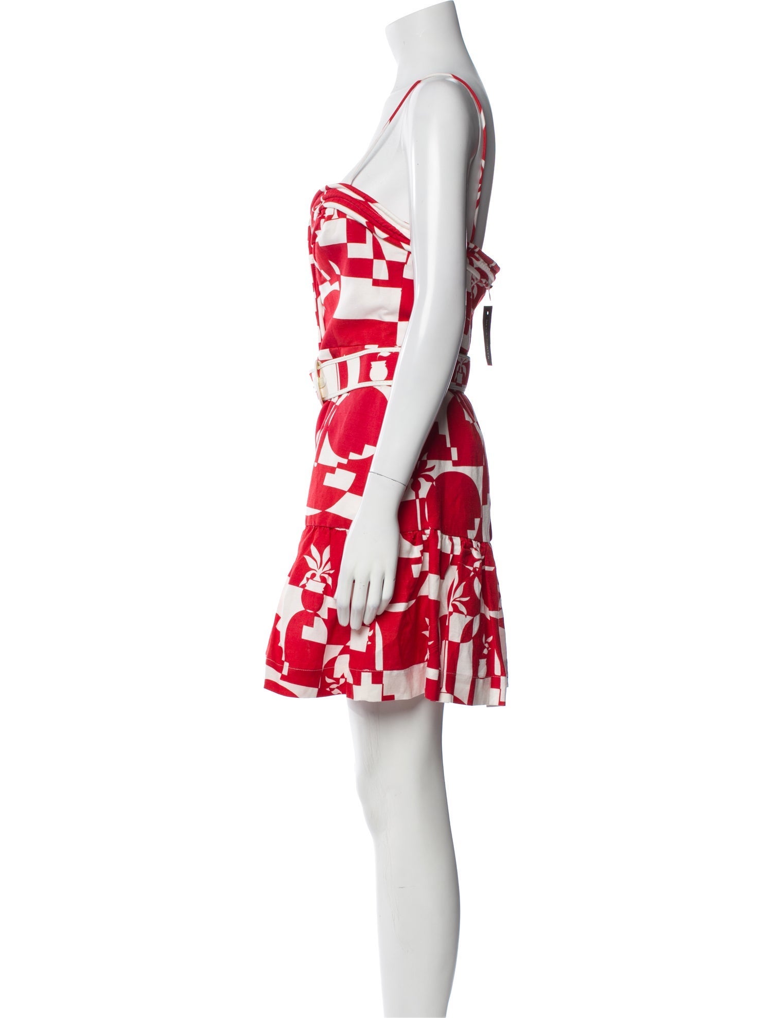 Rebecca Vallance Printed Mini Dress