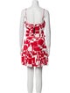 Rebecca Vallance Printed Mini Dress