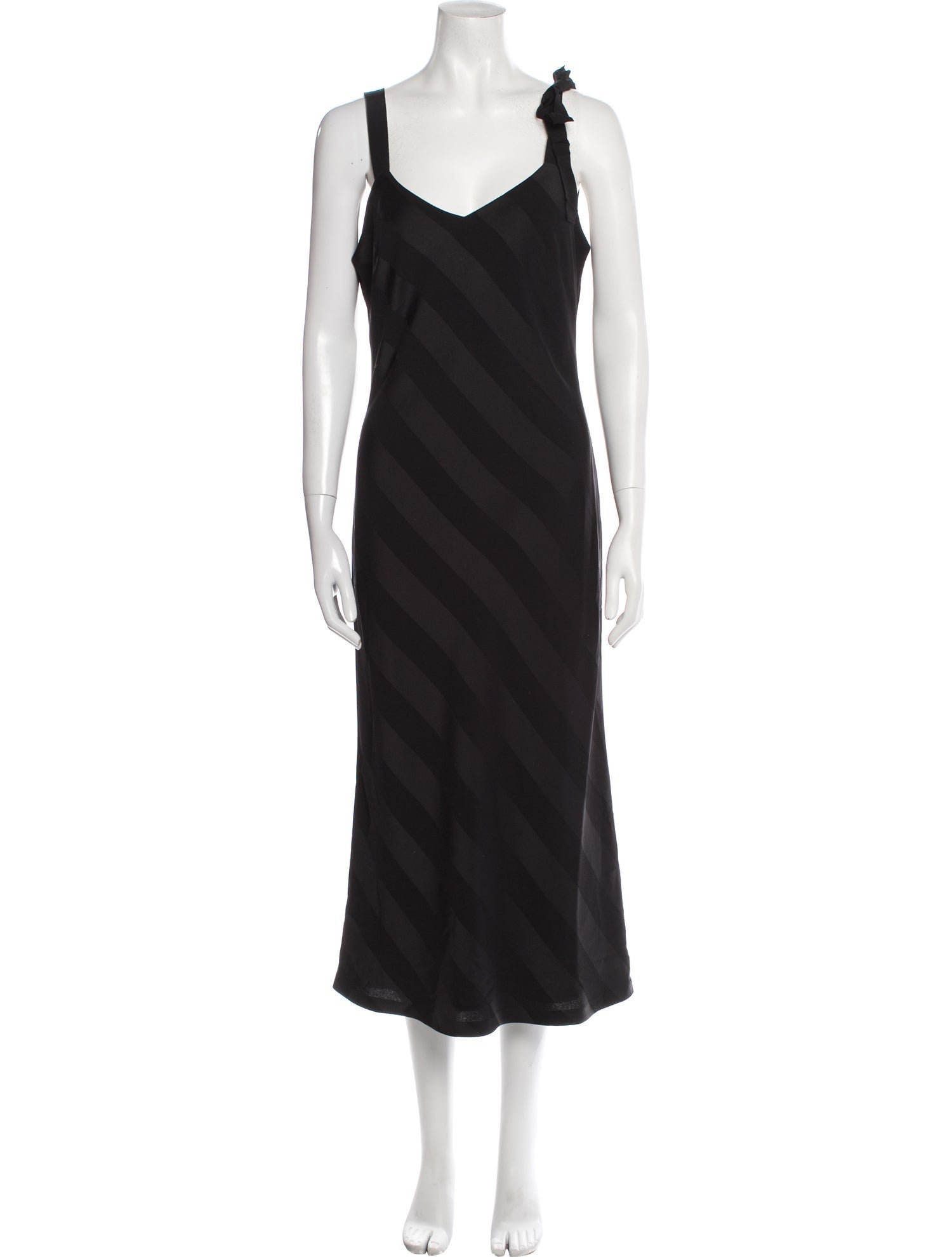 Rebecca Vallance Striped Long Dress w/ Tags