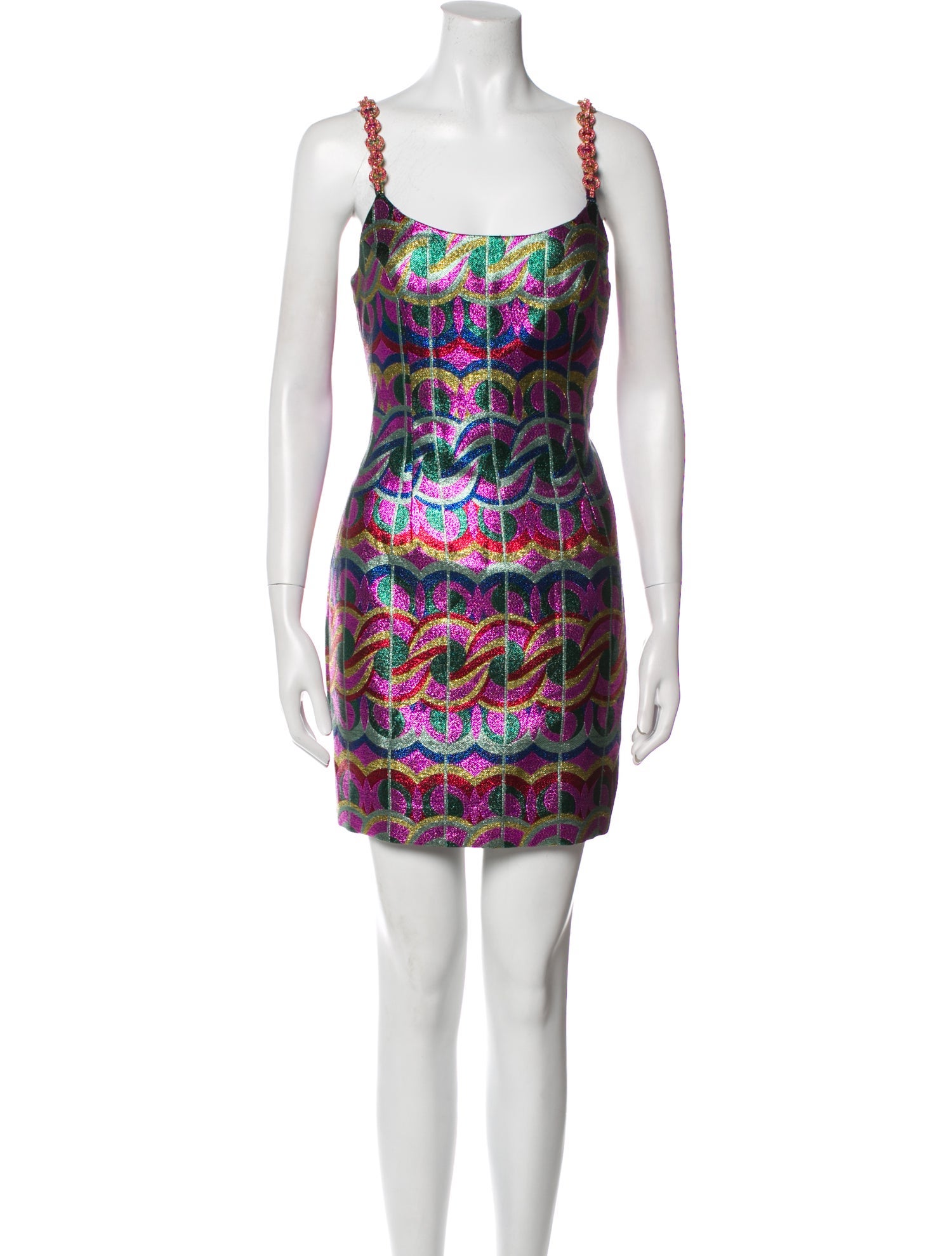 Rebecca Vallance Printed Mini Dress