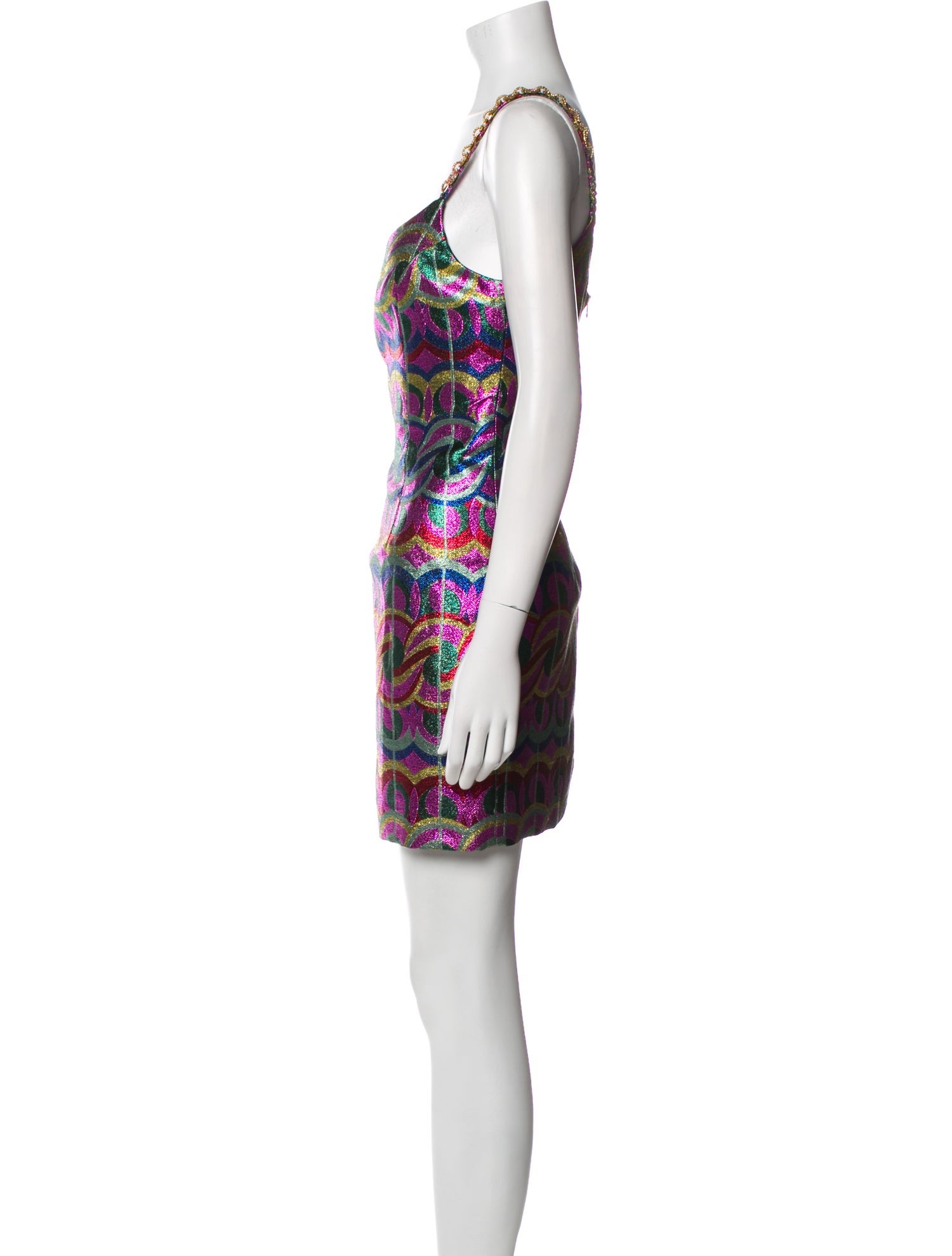 Rebecca Vallance Printed Mini Dress