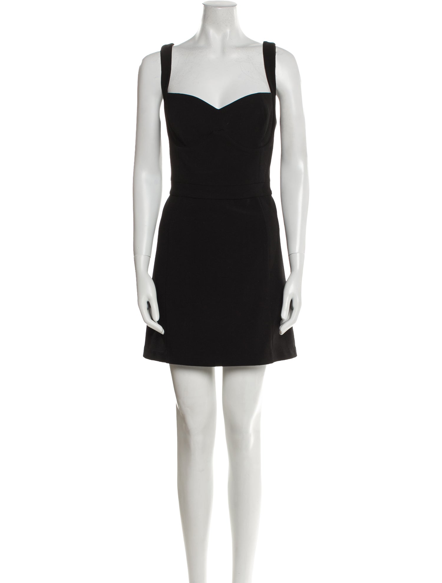 Rebecca Vallance Square Neckline Mini Dress