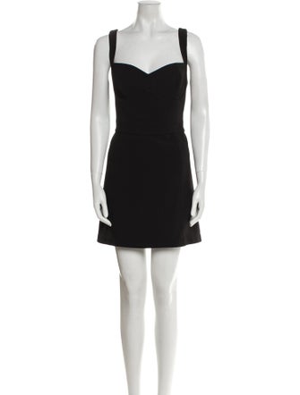 Rebecca Vallance Square Neckline Mini Dress