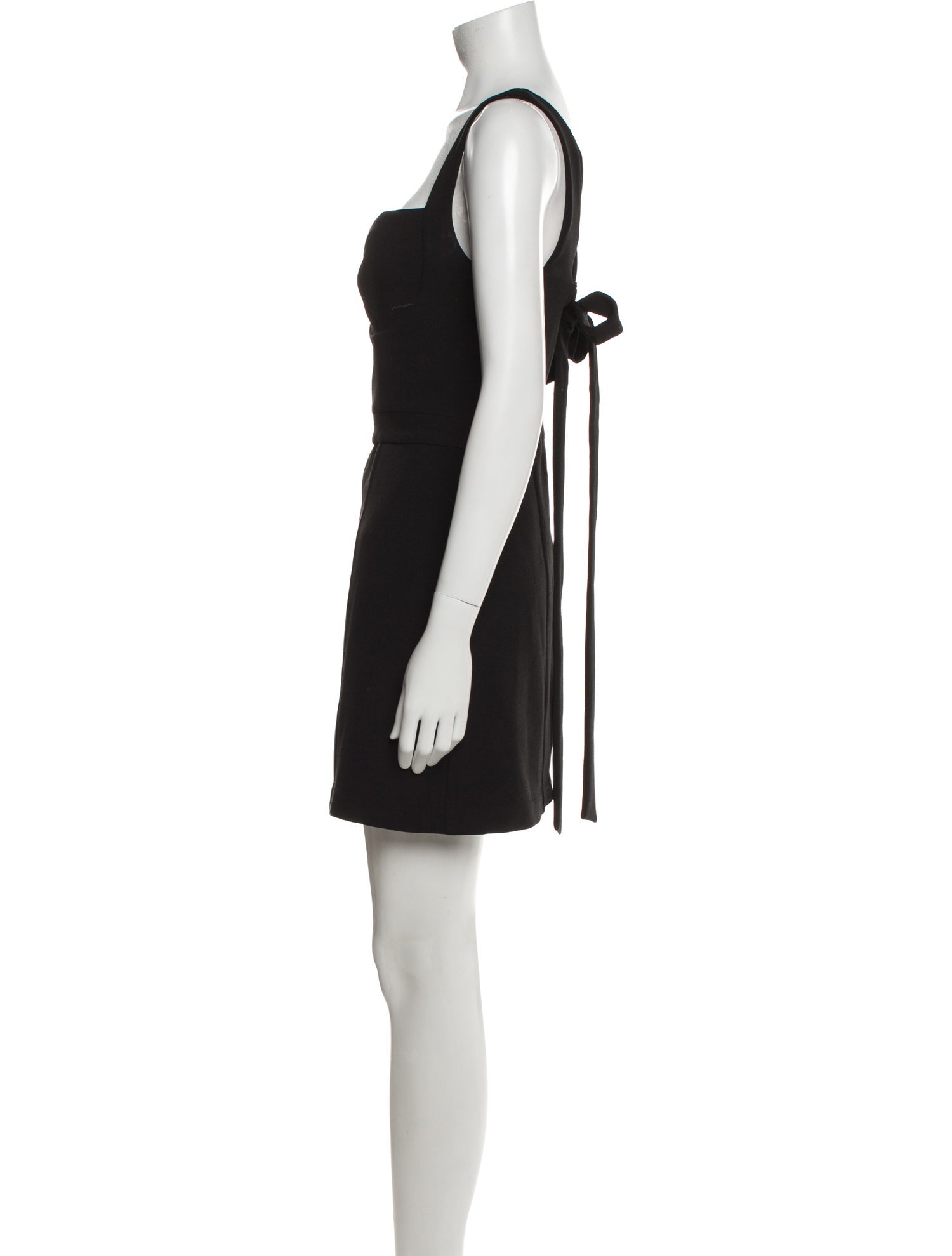 Rebecca Vallance Square Neckline Mini Dress