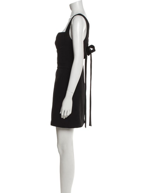 Rebecca Vallance Square Neckline Mini Dress