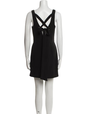 Rebecca Vallance Square Neckline Mini Dress