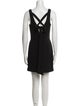 Rebecca Vallance Square Neckline Mini Dress