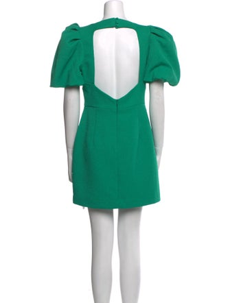 Rebecca Vallance Square Neckline Mini Dress