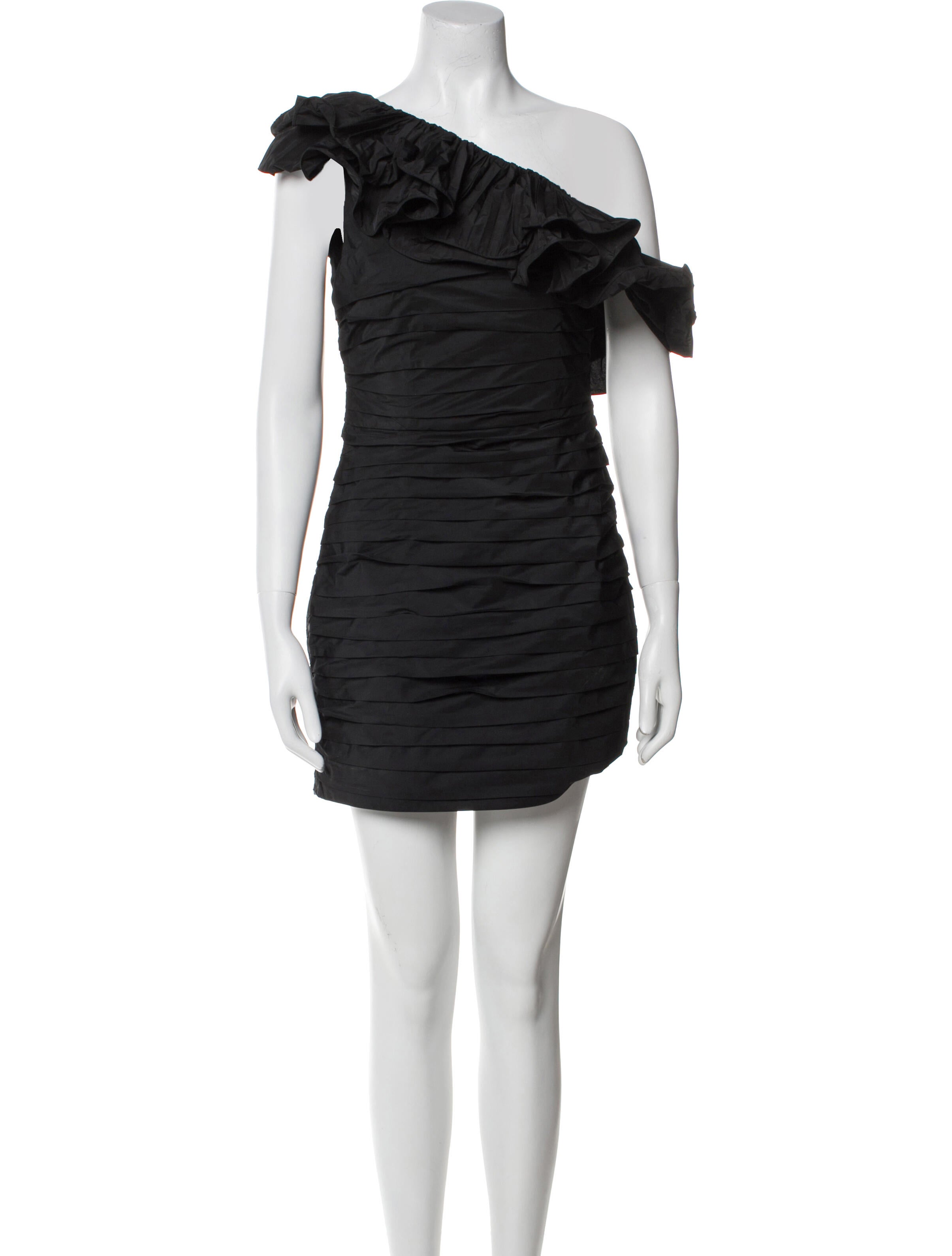 Rebecca Vallance One-Shoulder Mini Dress