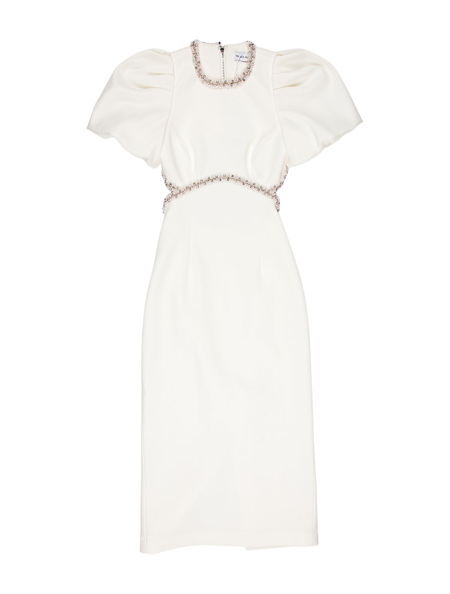 Rebecca Vallance Crew Neck Midi Length Dress w/ Tags