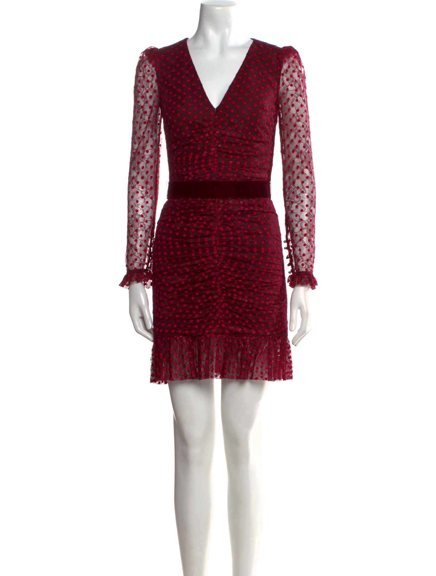 Rebecca Vallance Printed Mini Dress