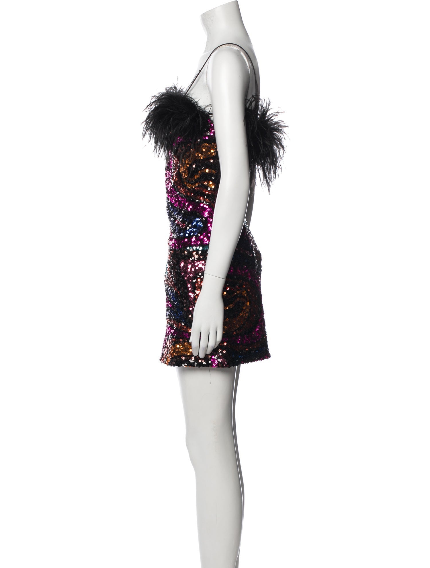 Rebecca Vallance Printed Mini Dress