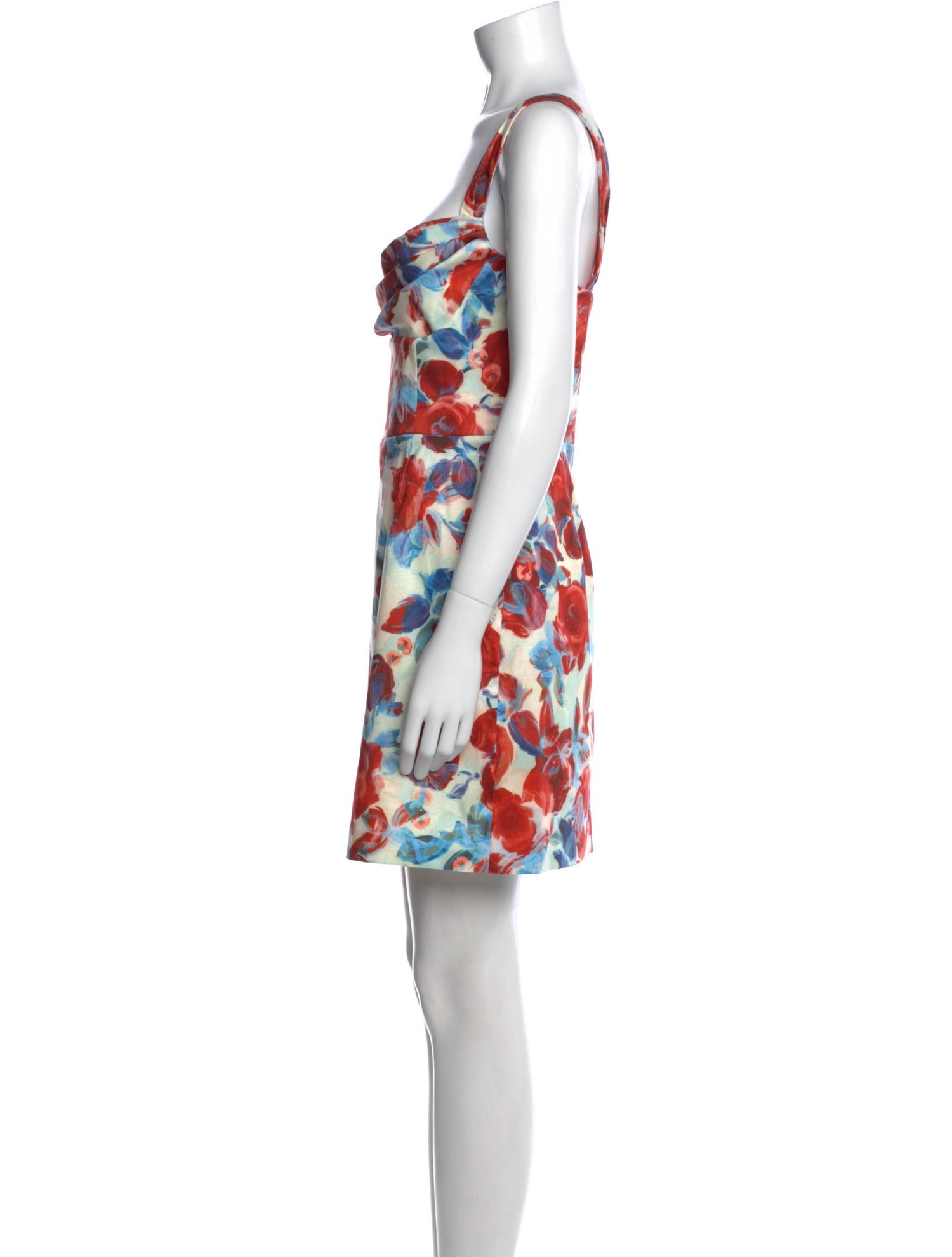 Rebecca Vallance Floral Print Mini Dress w/ Tags