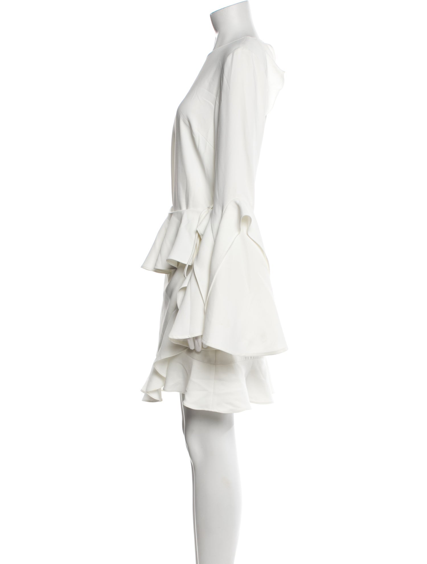 Rebecca Vallance Scoop Neck Mini Dress