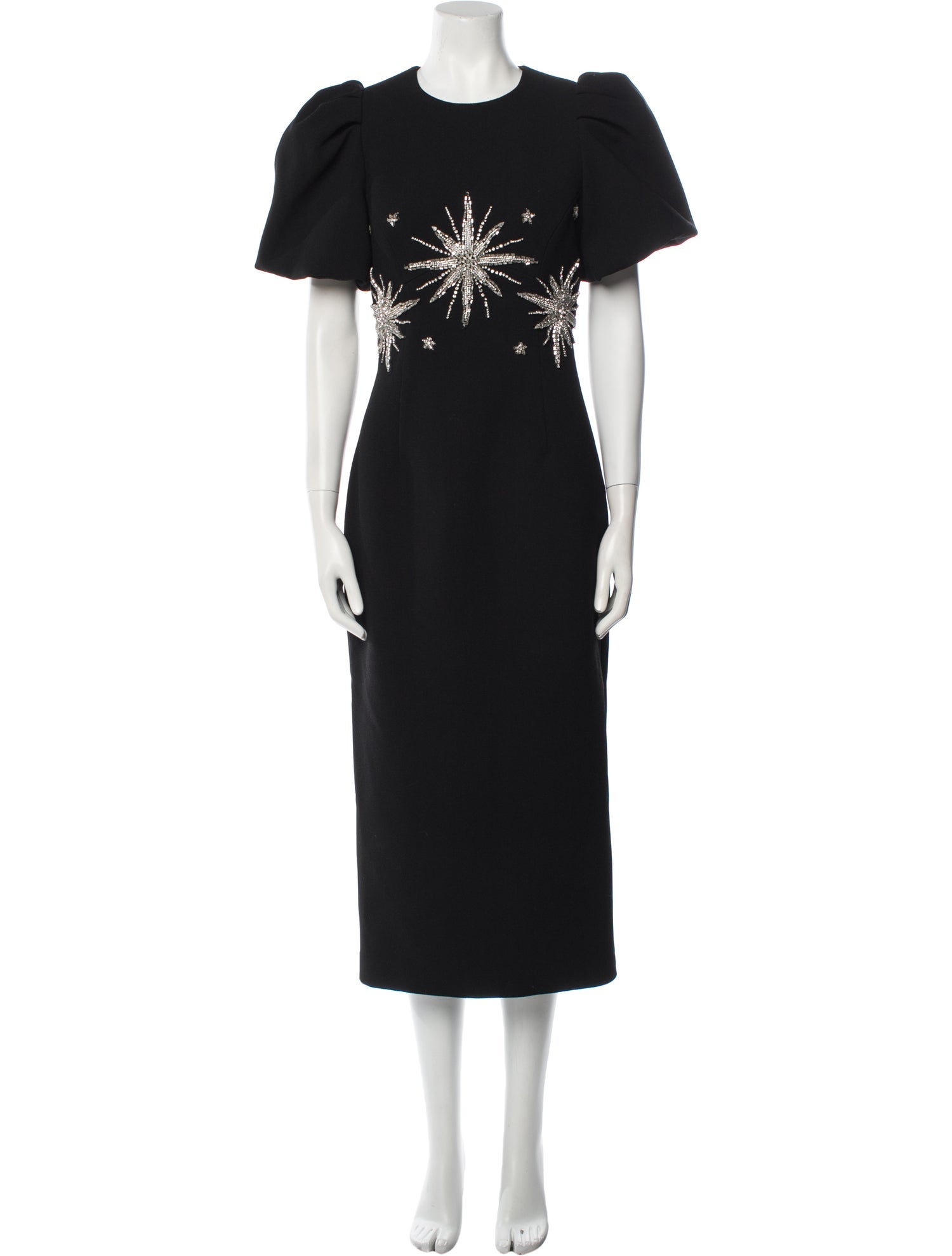 Rebecca Vallance Crew Neck Long Dress w/ Tags