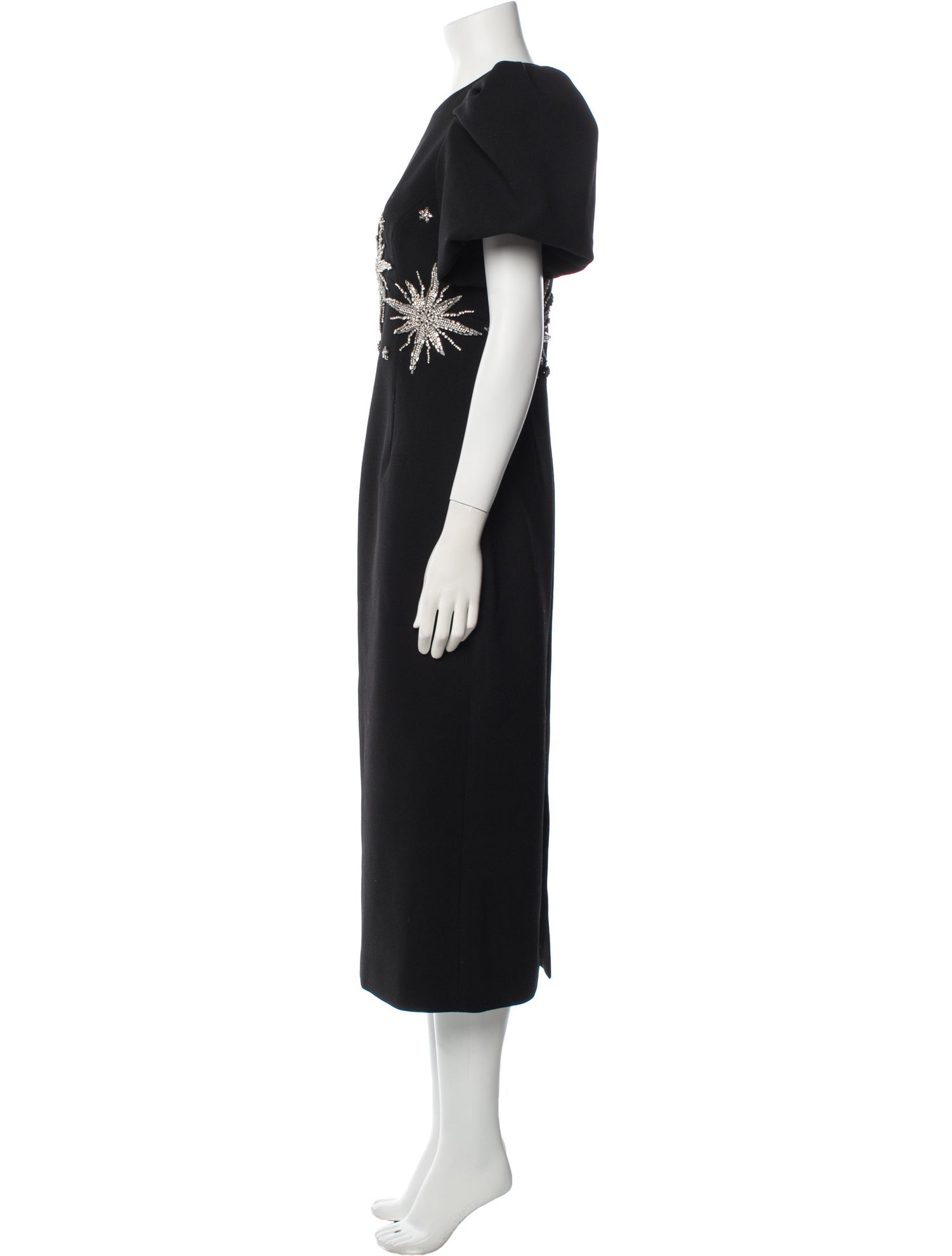 Rebecca Vallance Crew Neck Long Dress w/ Tags