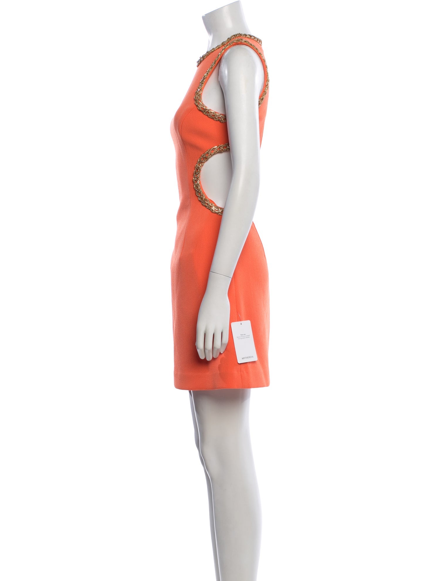 Rebecca Vallance Asymmetrical Mini Dress w/ Tags