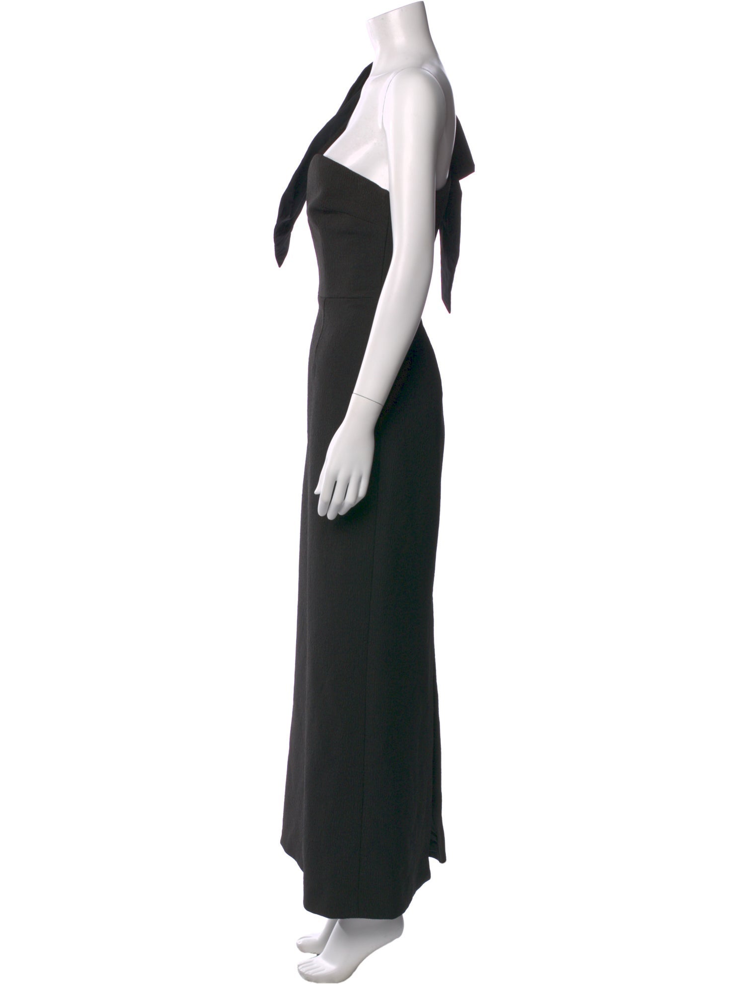 rebecca vallance one shoulder dress Odetta one-shoulder cape-effect textured-crepe gown - pink