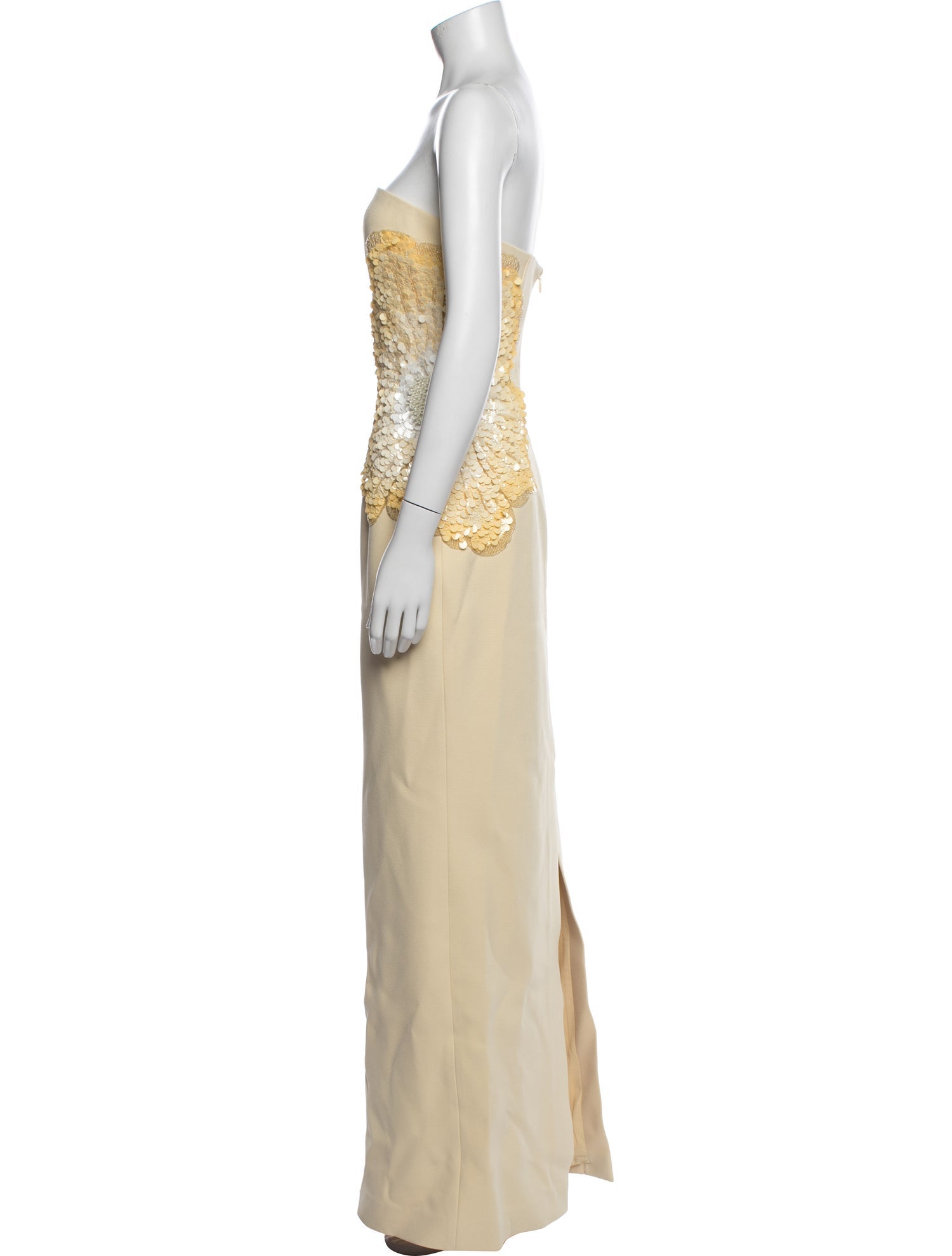 Rebecca Vallance Patterned Long Dress