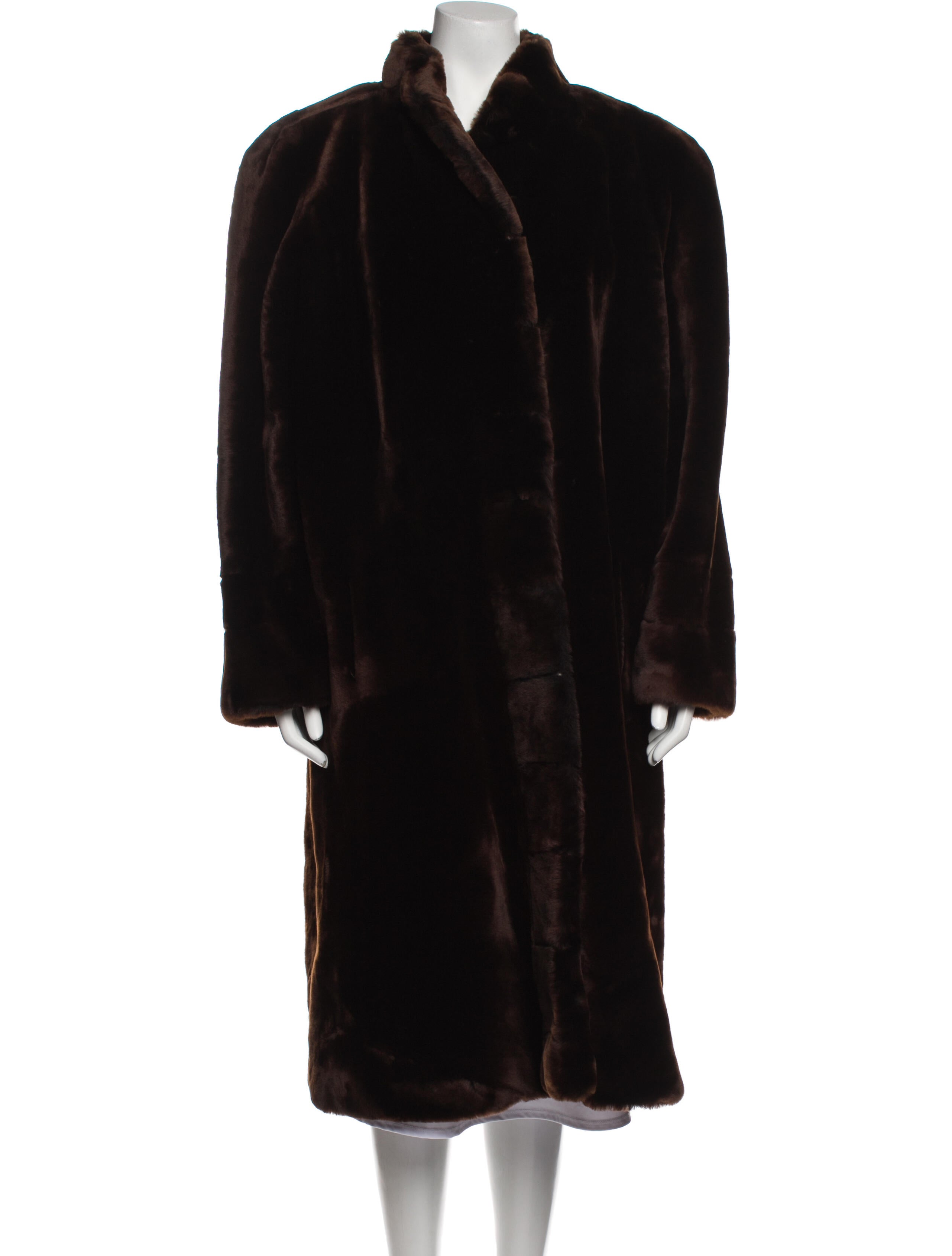 Revillon Fur Coat Brown Coats, Clothing RVL20629 The RealReal