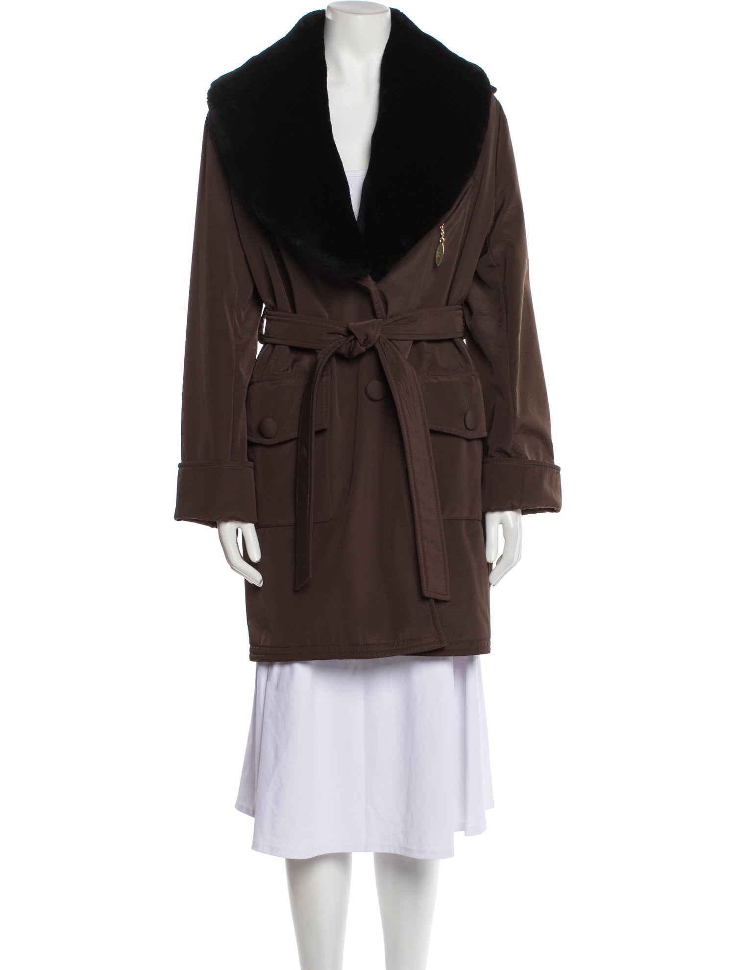 Revillon Faux Fur Coat