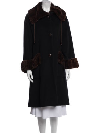 Revillon Mink Faux Fur Coat