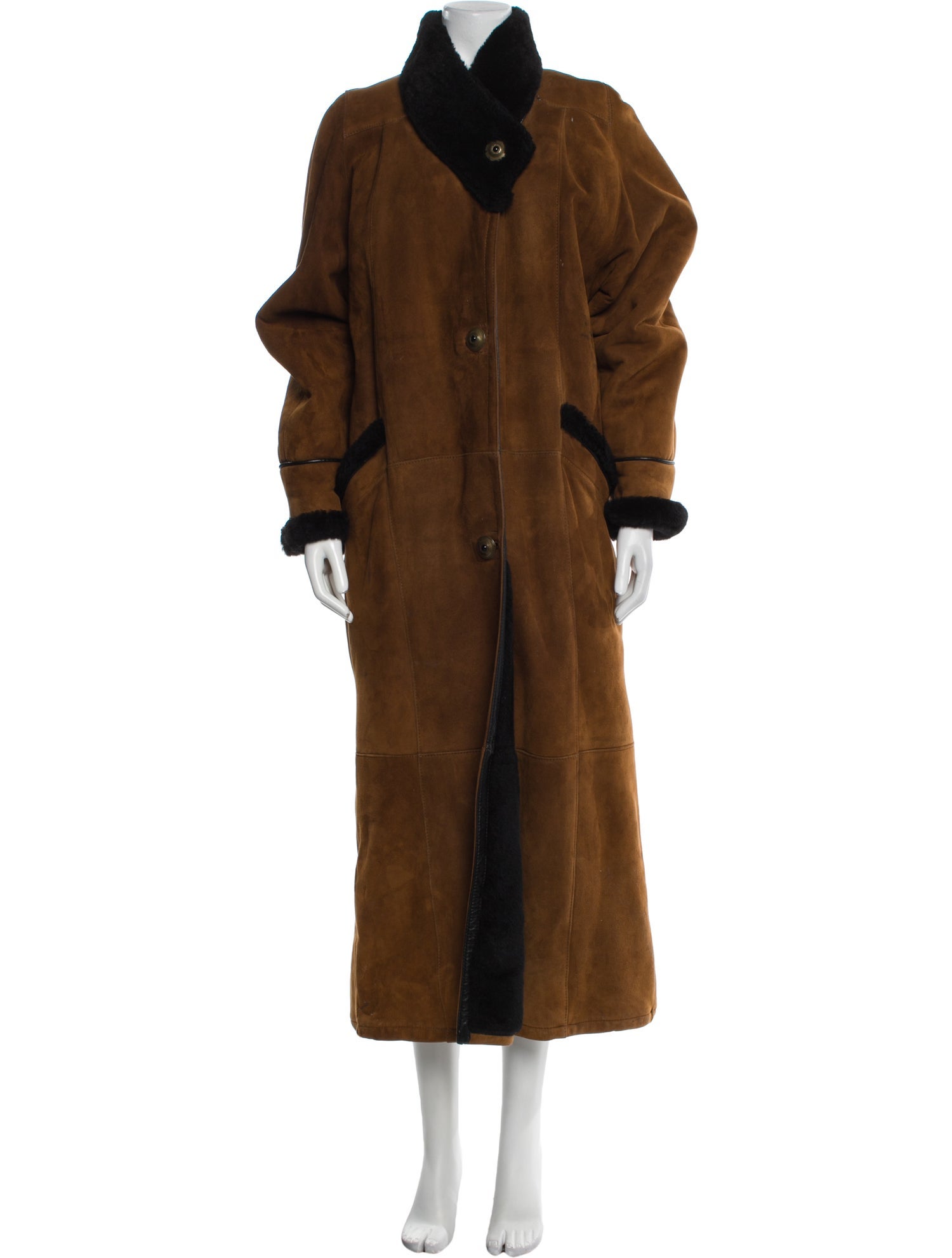 Revillon Suede Fur Coat