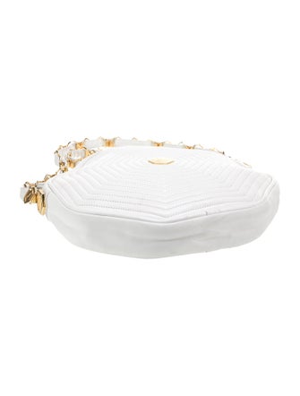 Revillon Leather Evening Bag