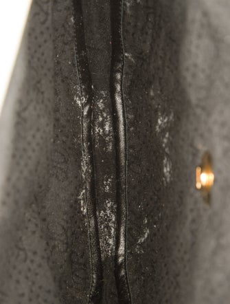 Revillon Leather Evening Bag