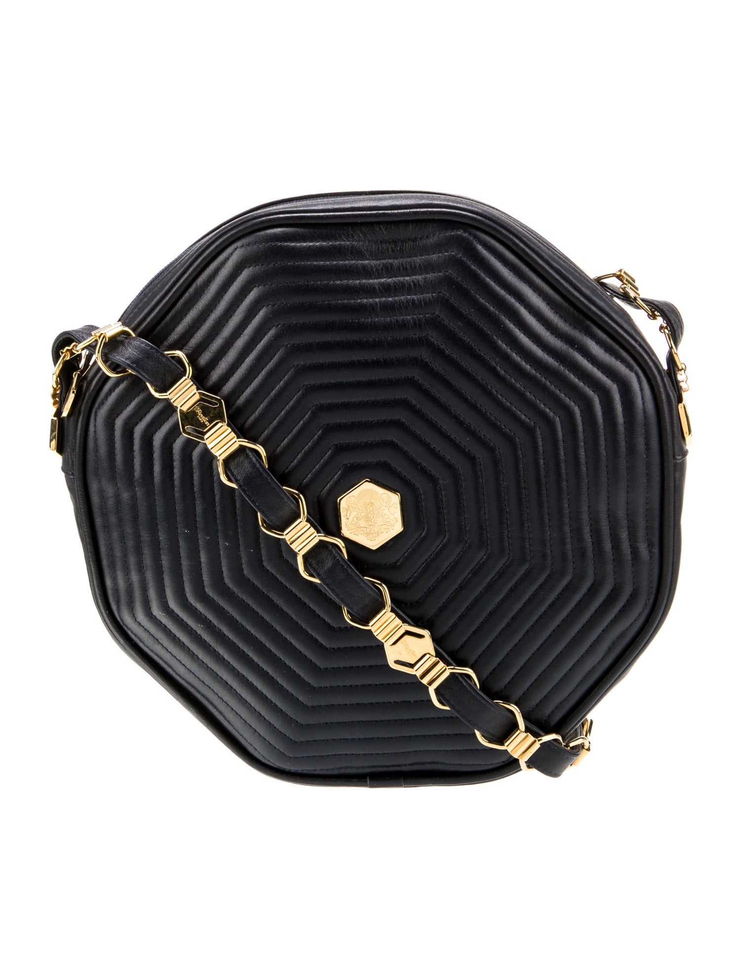 Revillon Leather Crossbody Bag