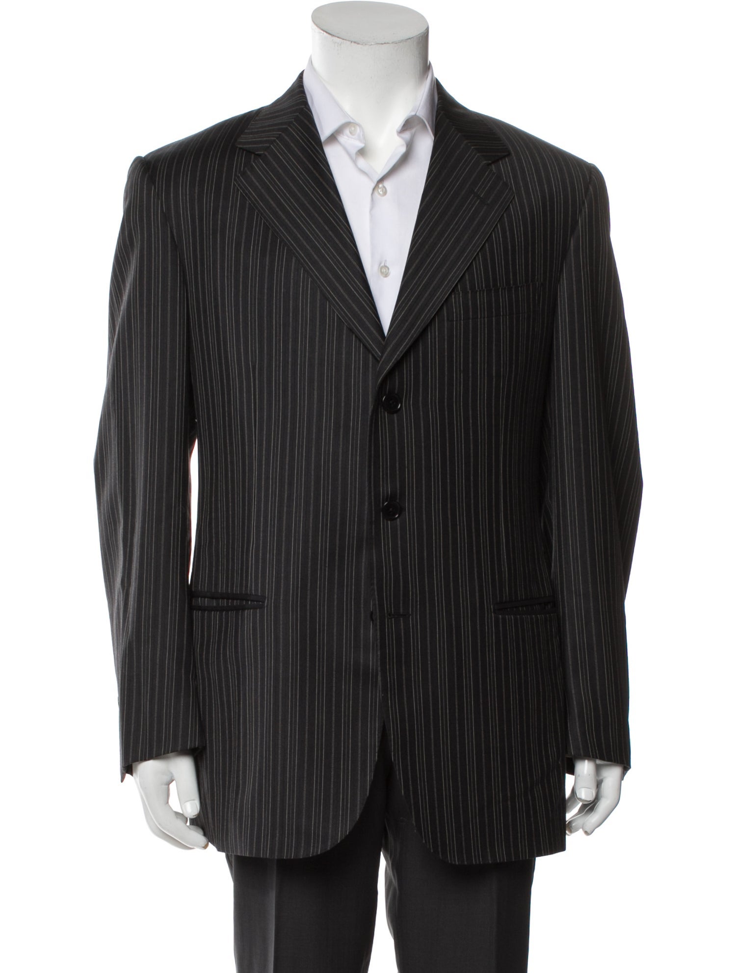 Ravazzolo Wool Striped Blazer