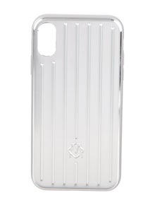 Rimowa Aluminium Groove Iphone Xr Case W s Technology Rwa394 The Realreal