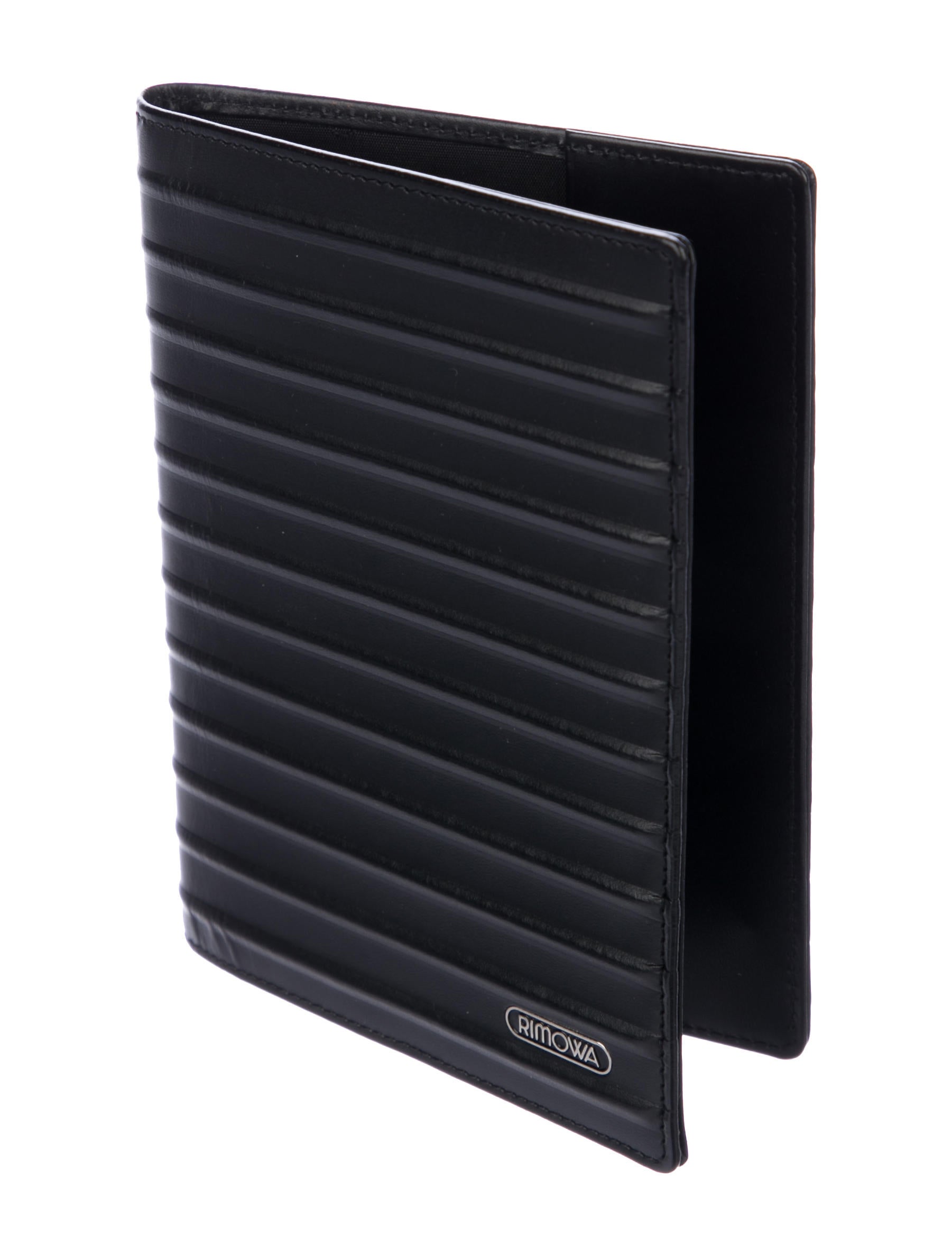RIMOWA リモワ　パスポートケース　レザー Rimowa Leather Passport Holder - Black Travel, Accessories