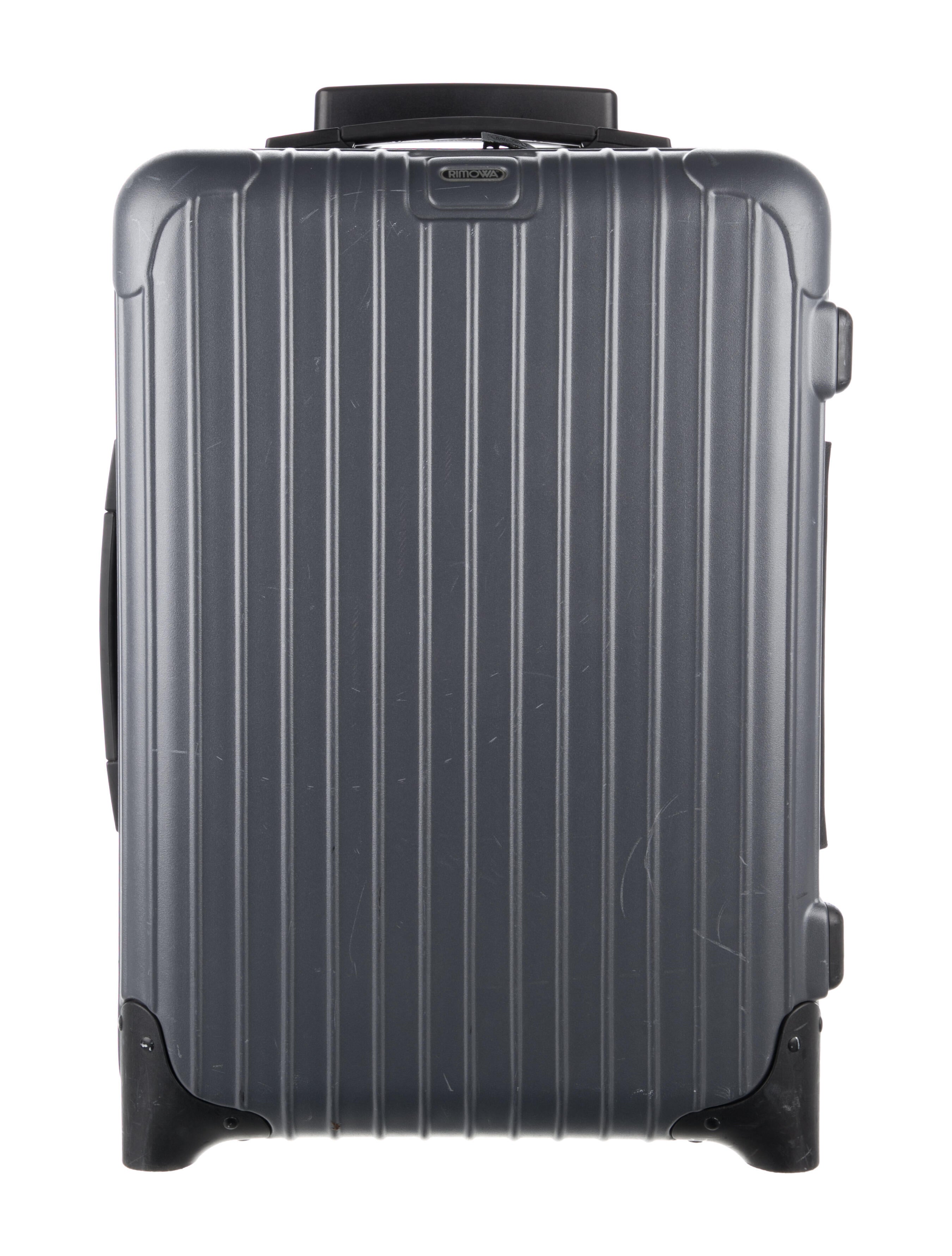 Rimowa Hardshell Rolling CarryOn Grey Luggage and Travel, Handbags