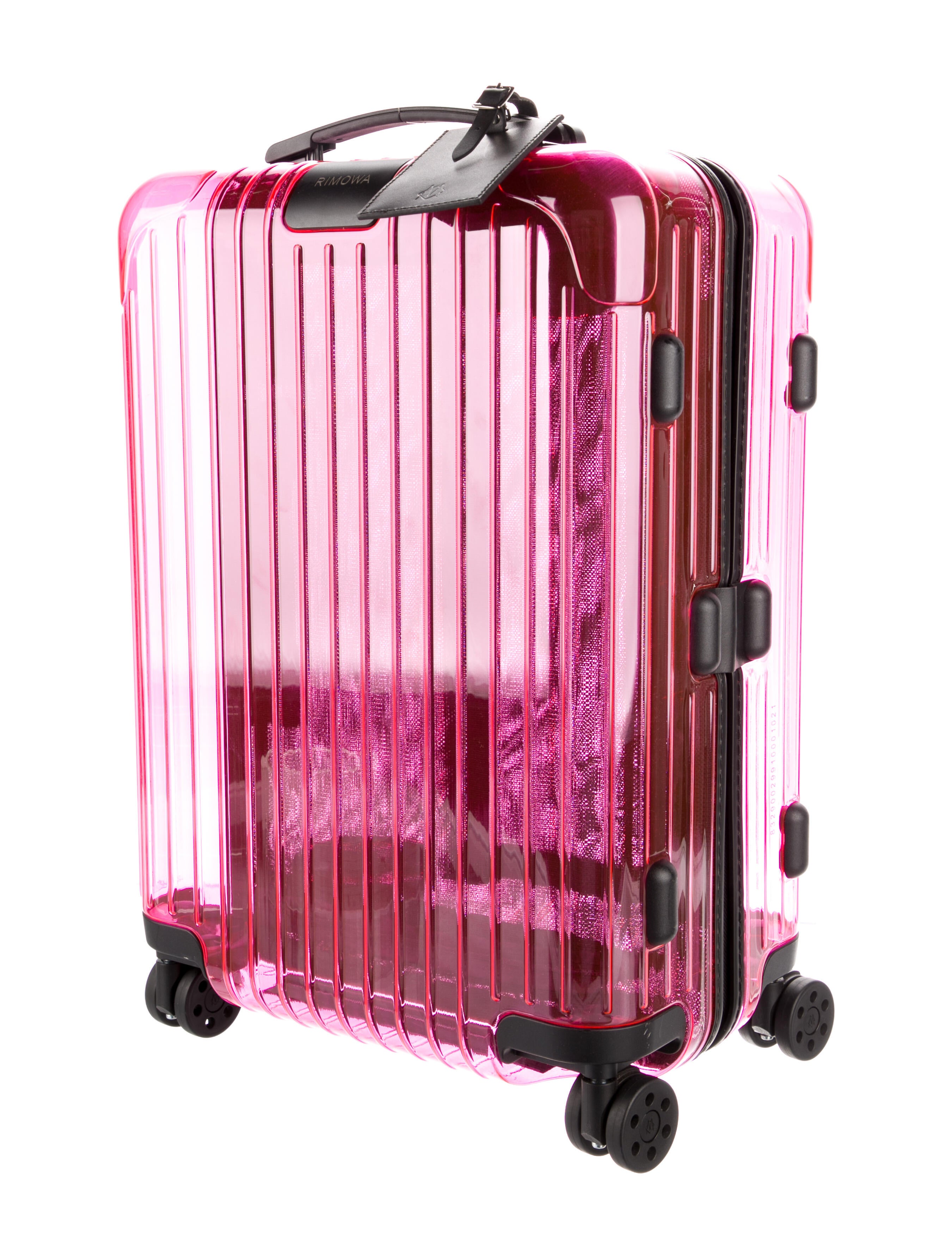 Rimowa Plastic Rolling Suitcase Red Suitcases, Luggage RWA23062