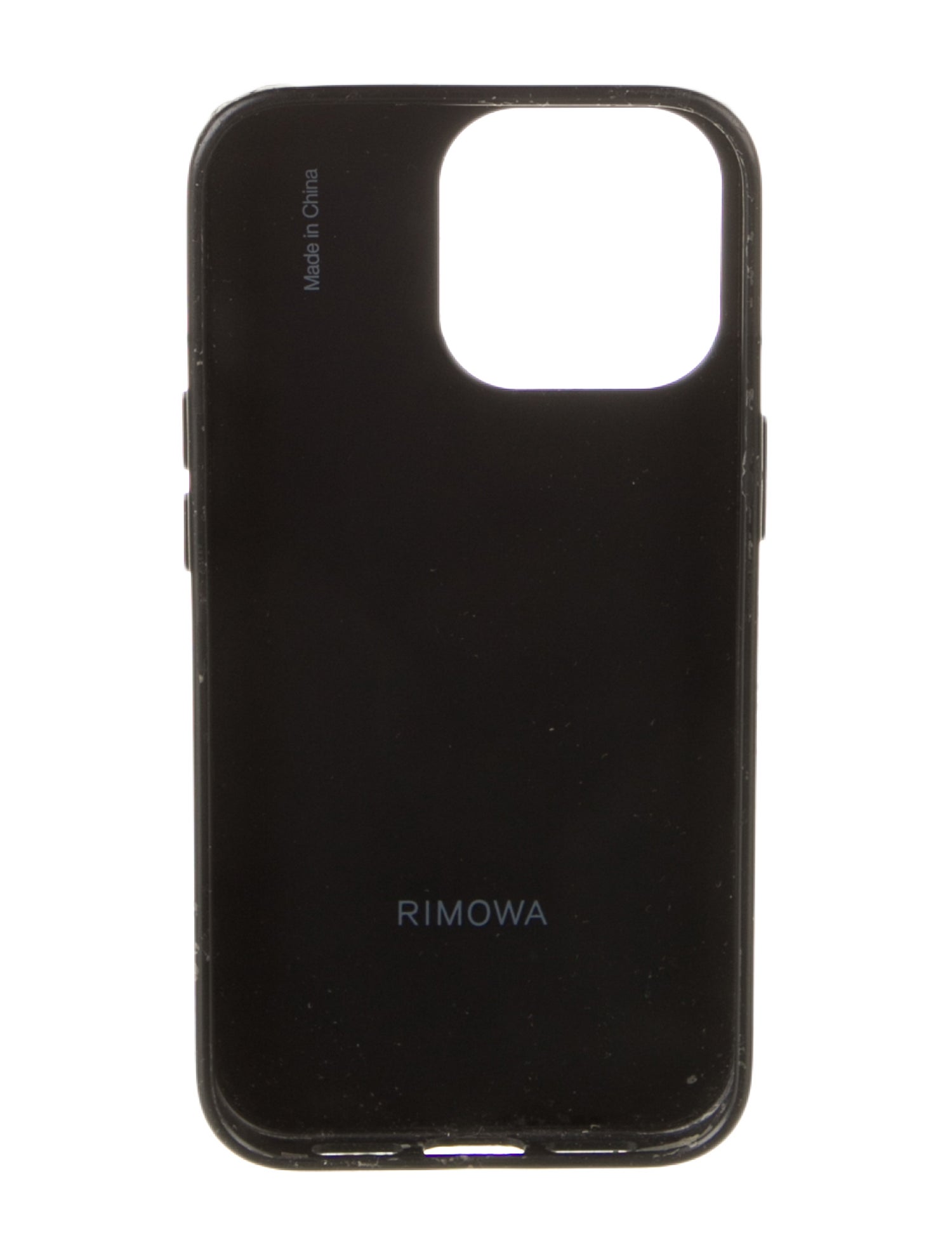 Rimowa Black iPhone 12 Case - Black Phone Cases, Technology