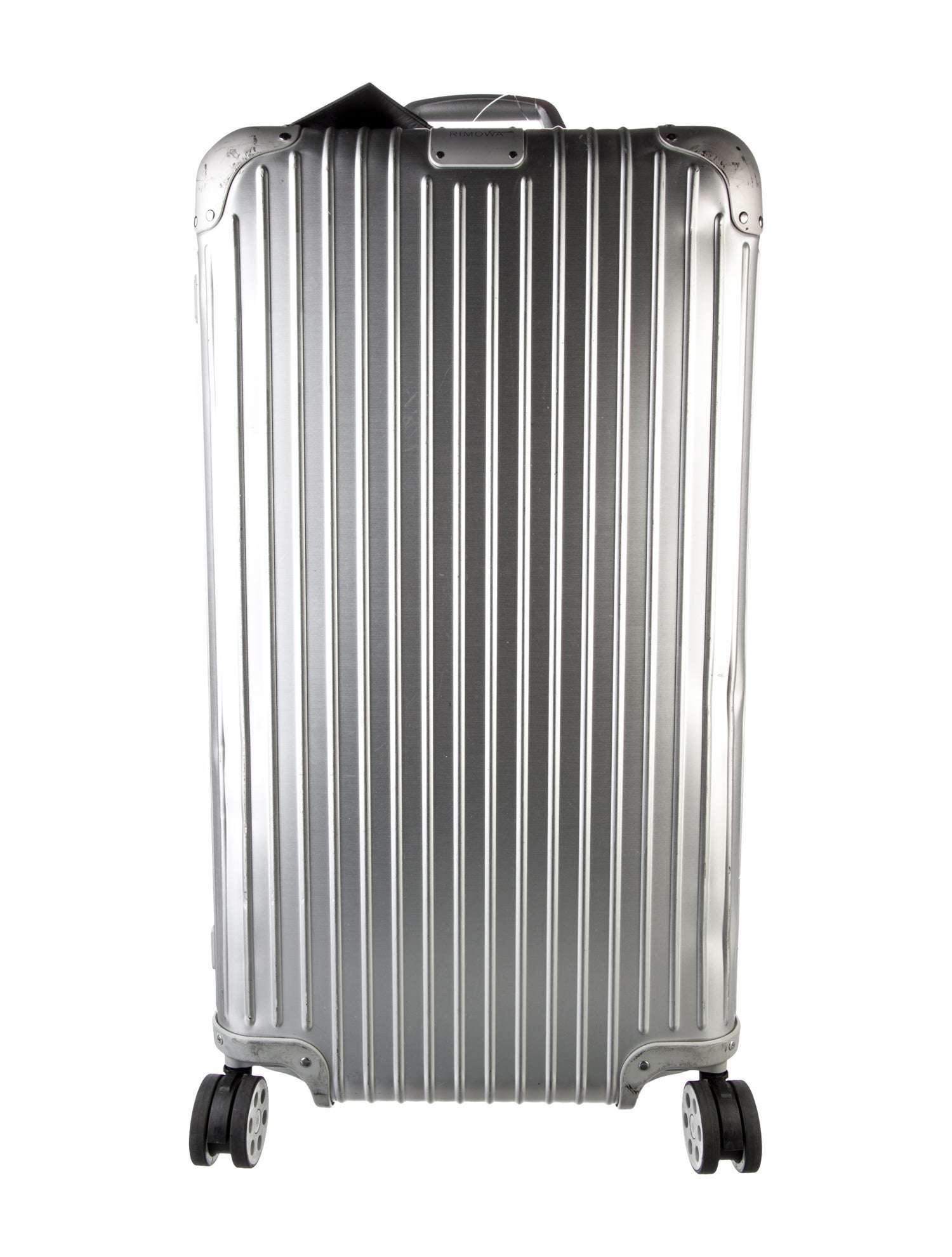 Rimowa Metal Suitcase Metallic Luggage and Travel, Handbags