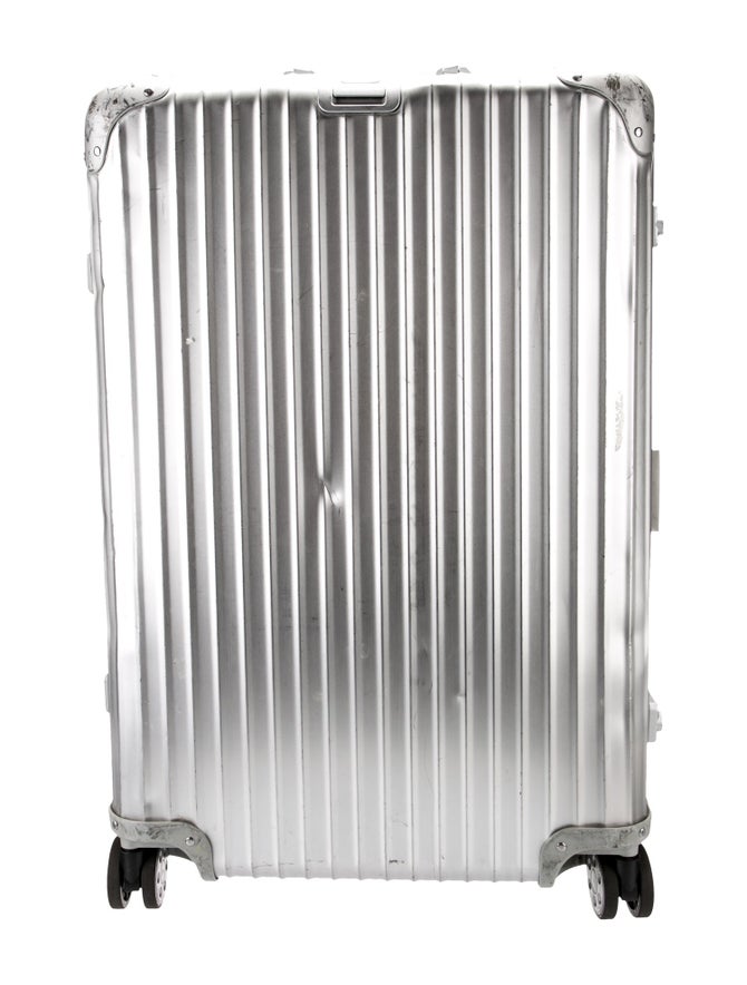 Rimowa Aluminum Suitcase Silver Luggage and Travel, Handbags