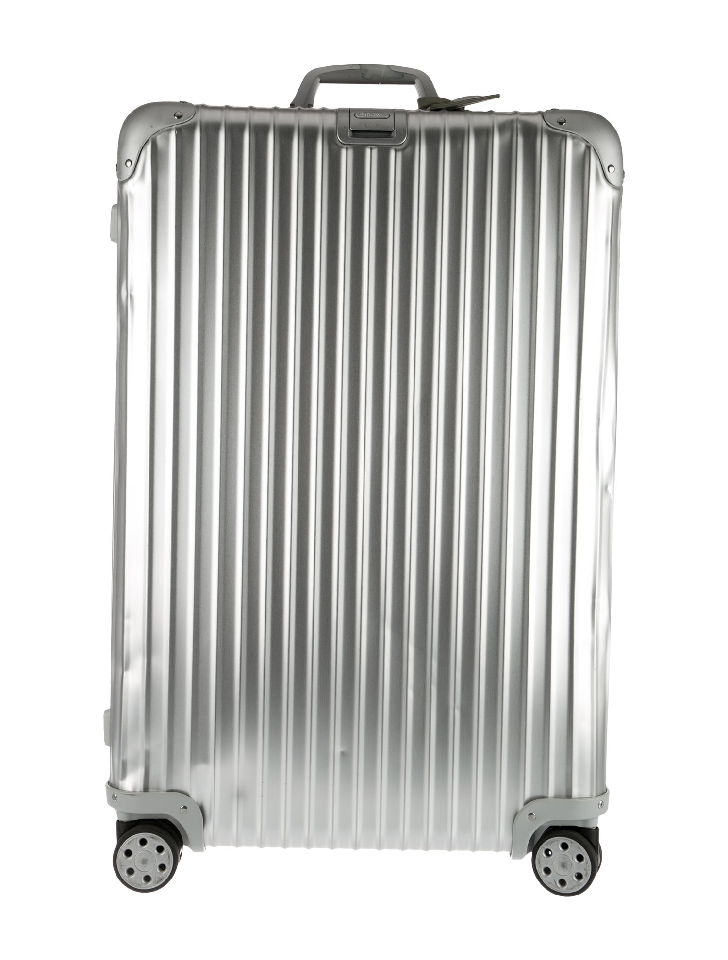 Rimowa Aluminum Smart CheckIn Suitcase Silver Suitcases, Luggage