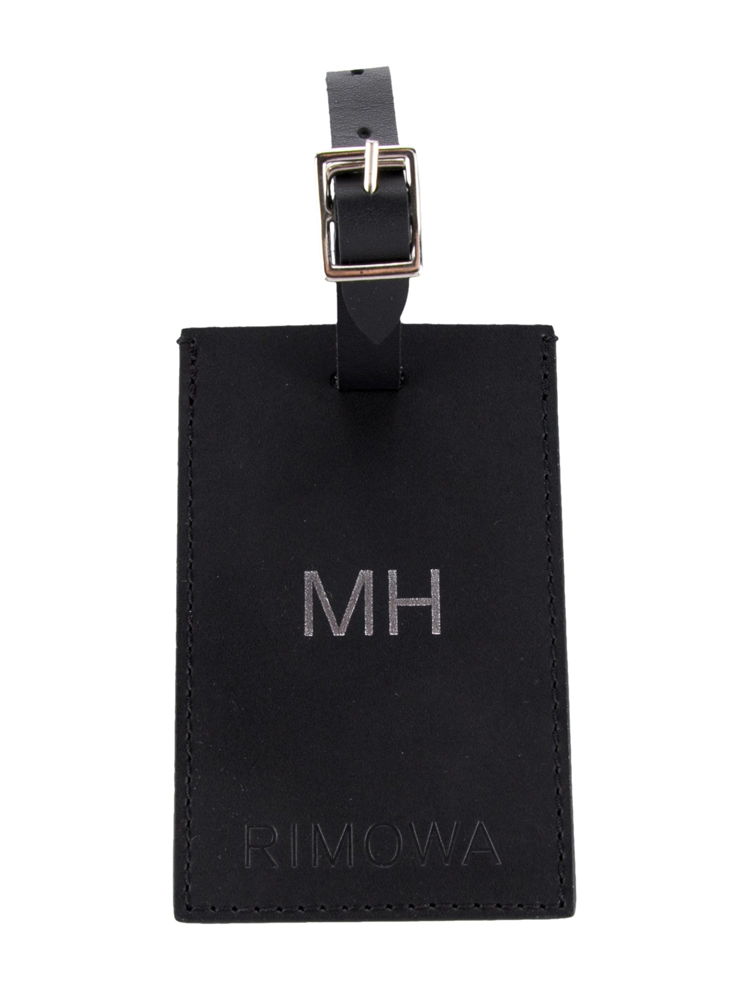 Rimowa Leather Luggage Tag - Black Travel, Accessories - RWA24854