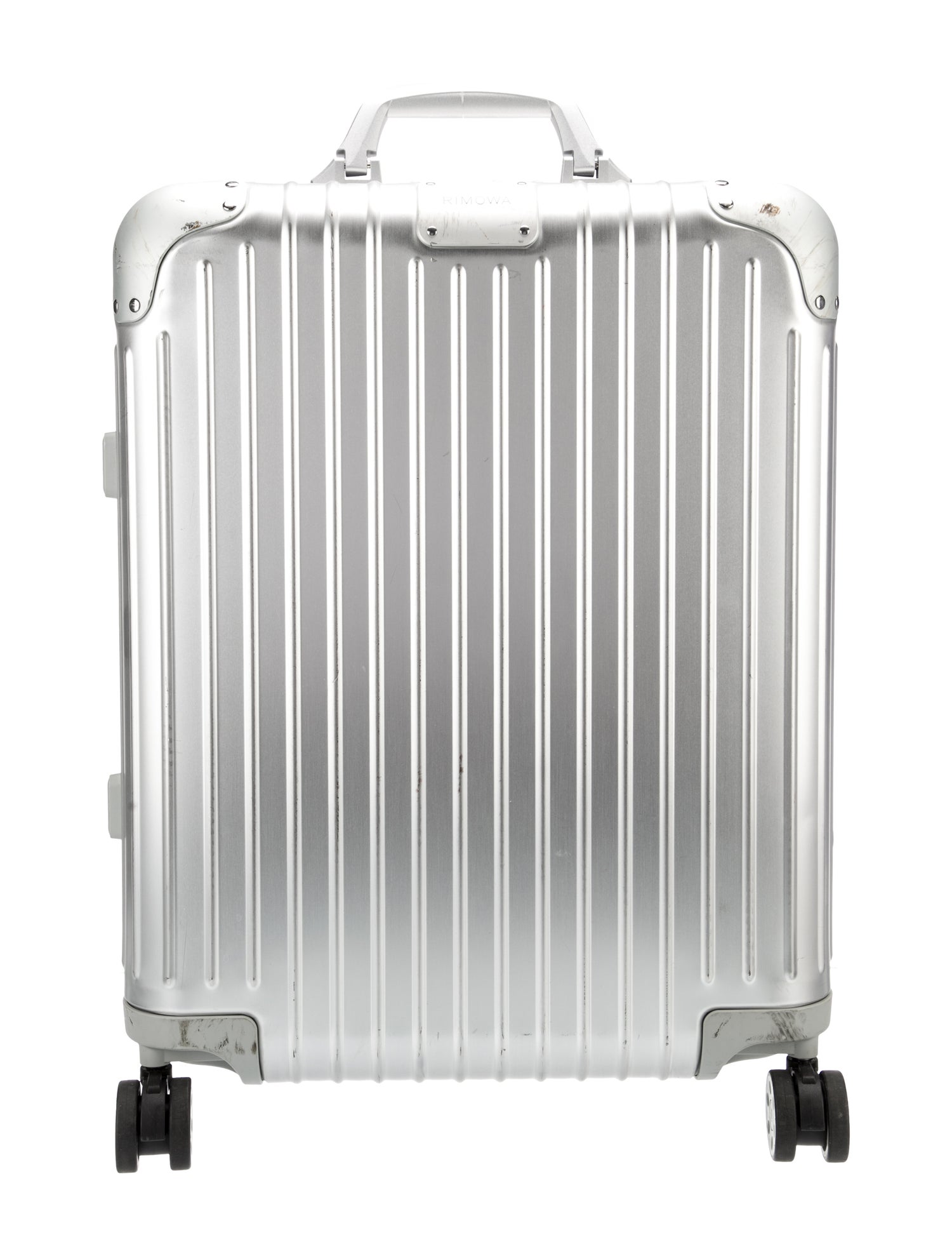 Rimowa iPhone 14 Pro Max Alu Case w/ Tags - Silver