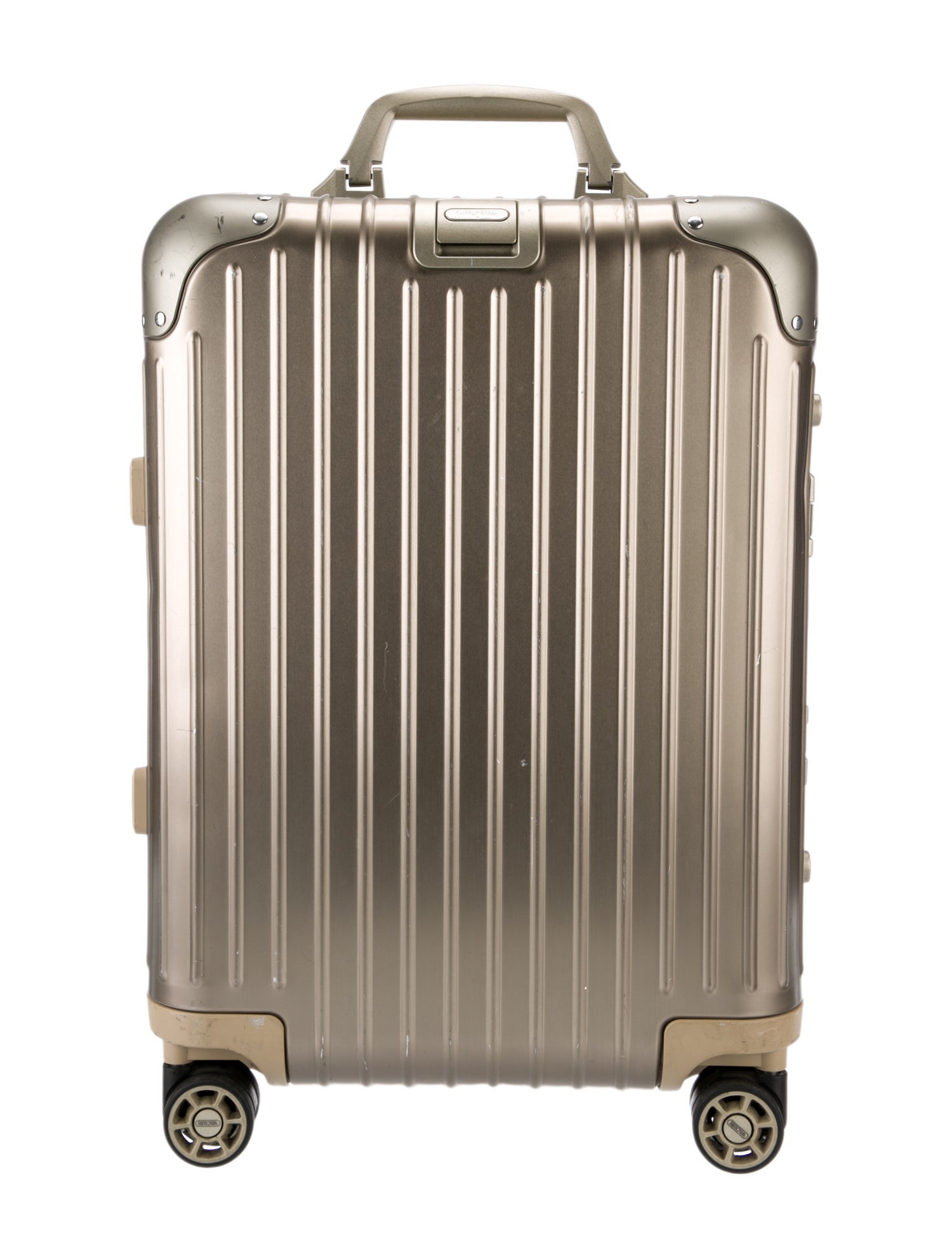 Rimowa Men's Hard Cover Rolling Suitcase