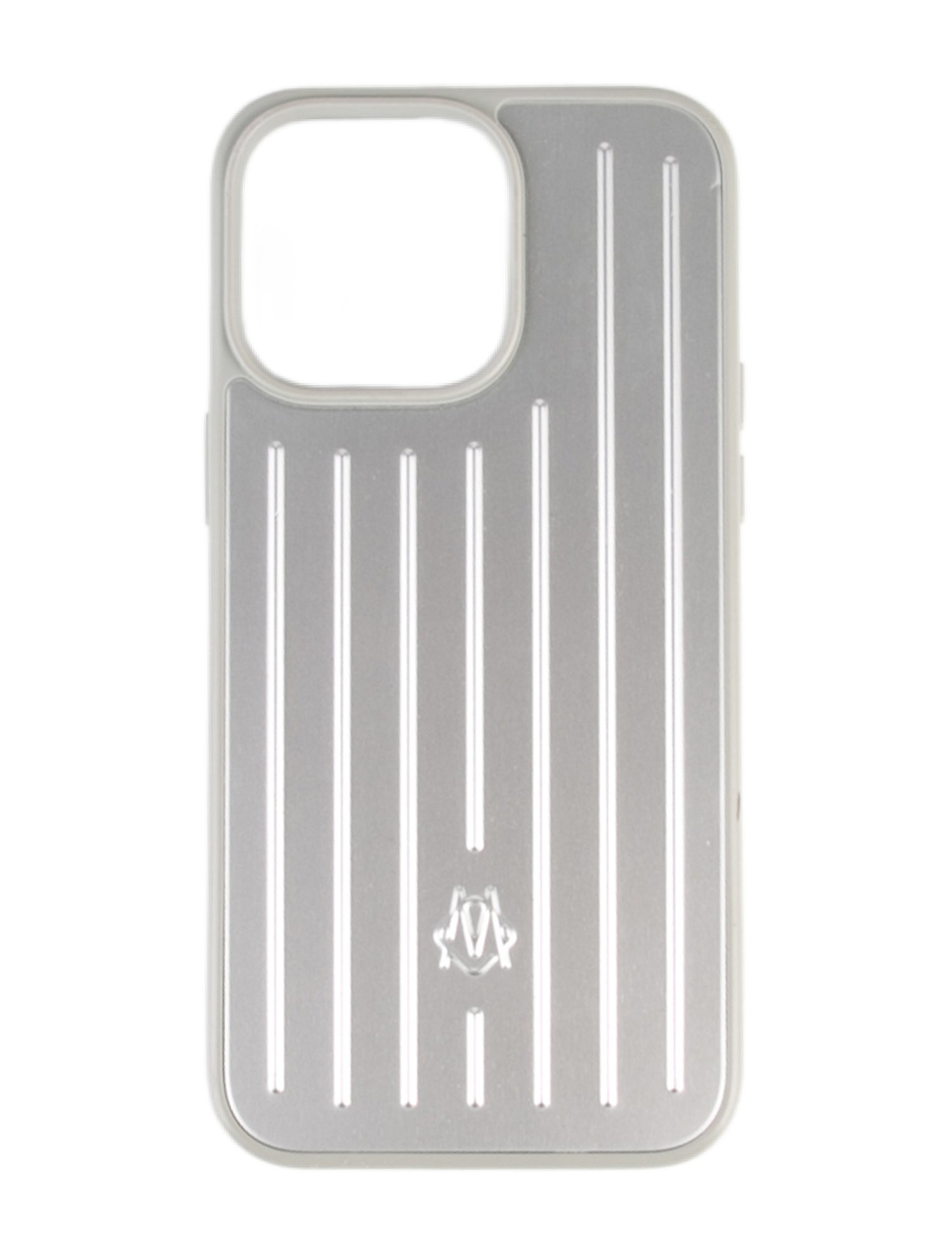 Rimowa Iphone 11 Pro Max Case w/ Tags - Silver Phone Cases