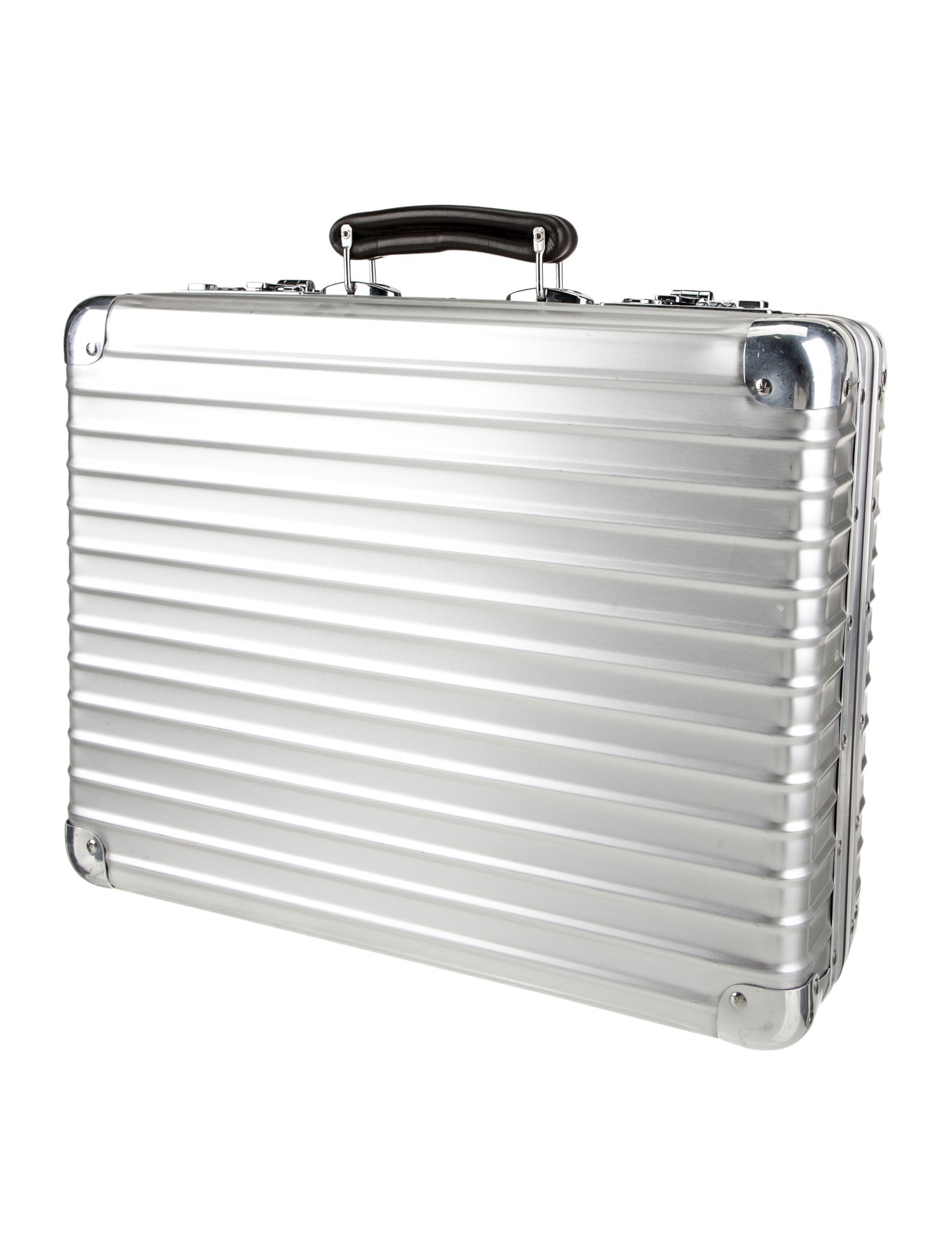 Rimowa Leather Trim Metal Carry-On